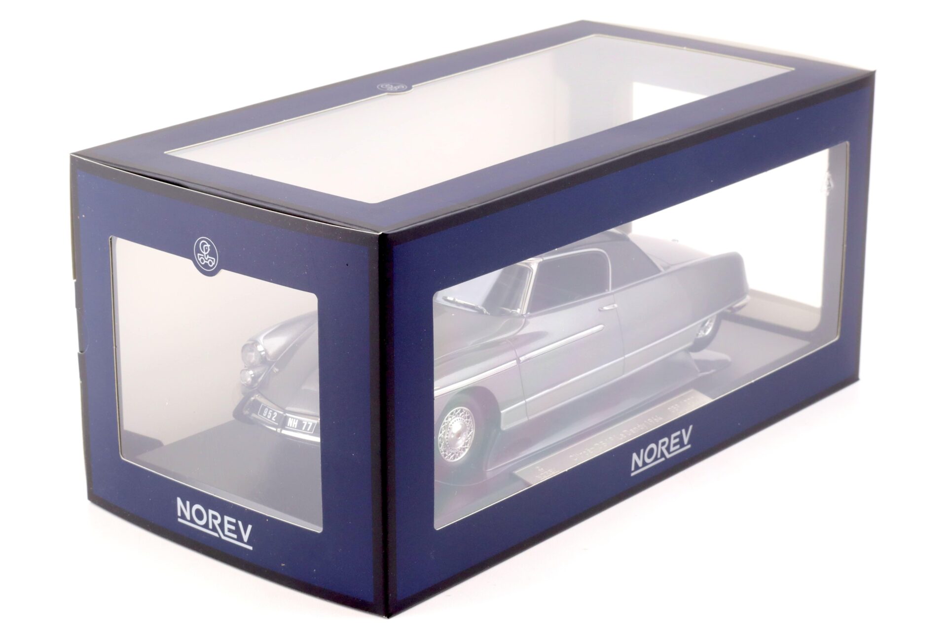 1:18 Norev Citroen DS 19 Le Dandy 1964 grey & black - Limited 300 pcs.