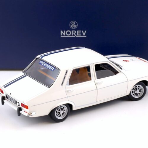 1:18 Norev Renault 12 Tuning 1993 white Fadas de Marseille - Limited 300 pcs.