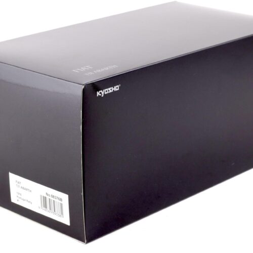 1:18 Kyosho Fiat 131 ABARTH Rally Portugal 1978 Munari #1 Diecast 08376B - Image 5