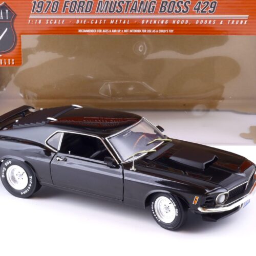1:18 Highway61 Ford Mustang Boss 429 Drag Custom Coupe 1970 black 50278