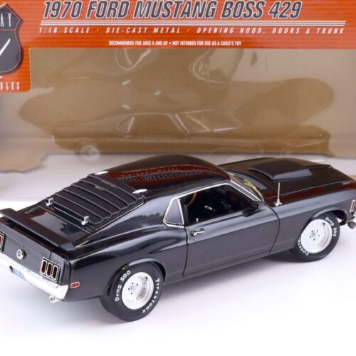 1:18 Highway61 Ford Mustang Boss 429 Drag Custom Coupe 1970 black 50278