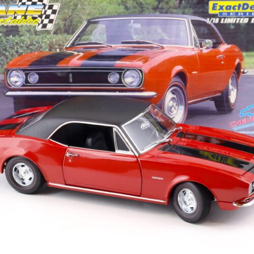 1:18 Exact Detail Chevrolet Camaro Z-28 Coupe 1967 red/ black vinyl roof