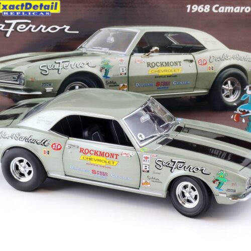 1:18 Exact Detail 1968 Chevrolet Camaro Z/28 SeaTerror silver WCC224