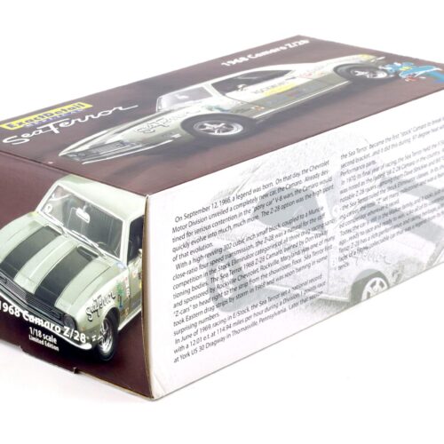 1:18 Exact Detail 1968 Chevrolet Camaro Z/28 SeaTerror silver WCC224