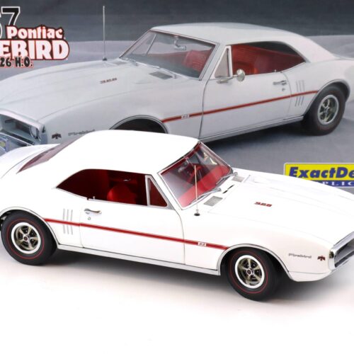 1:18 Exact Detail 1967 Pontiac Firebird 326 H.O. Coupe white WCC405