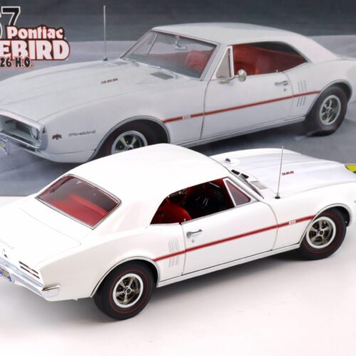1:18 Exact Detail 1967 Pontiac Firebird 326 H.O. Coupe white WCC405