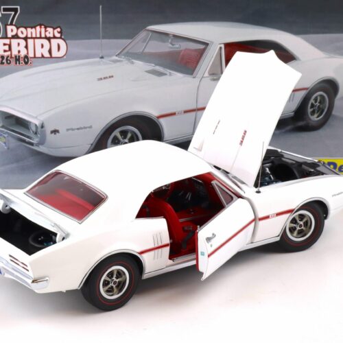 1:18 Exact Detail 1967 Pontiac Firebird 326 H.O. Coupe white WCC405