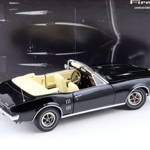 1:18 Exact Detail Pontiac Firebird 400 Convertible with Top black WCC409