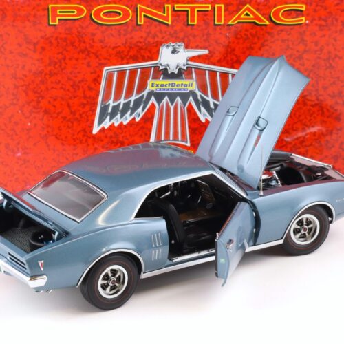 1:18 Exact Detail 1968 Pontiac Firebird 400 Coupe blue metallic WCC402A
