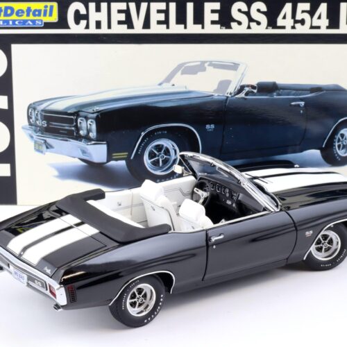 1:18 Exact Detail 1970 Chevrolet Chevelle SS 454 LS6 Convertible black WCC602A