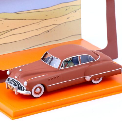 1:43 TINTIN Buick Roadmaster darkred "Tim und Struppi"