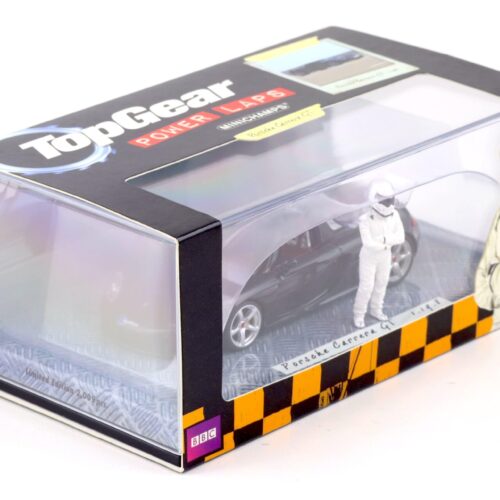 1:43 Minichamps Porsche Carrera GT 2003 black TOP Gear with figure