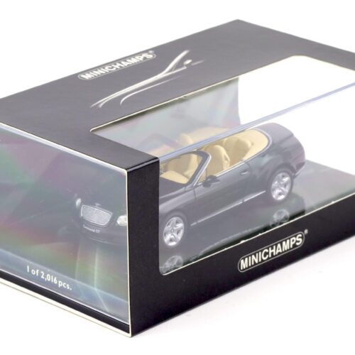 1:43 Minichamps Bentley Continental GTC Convertible 2006 black