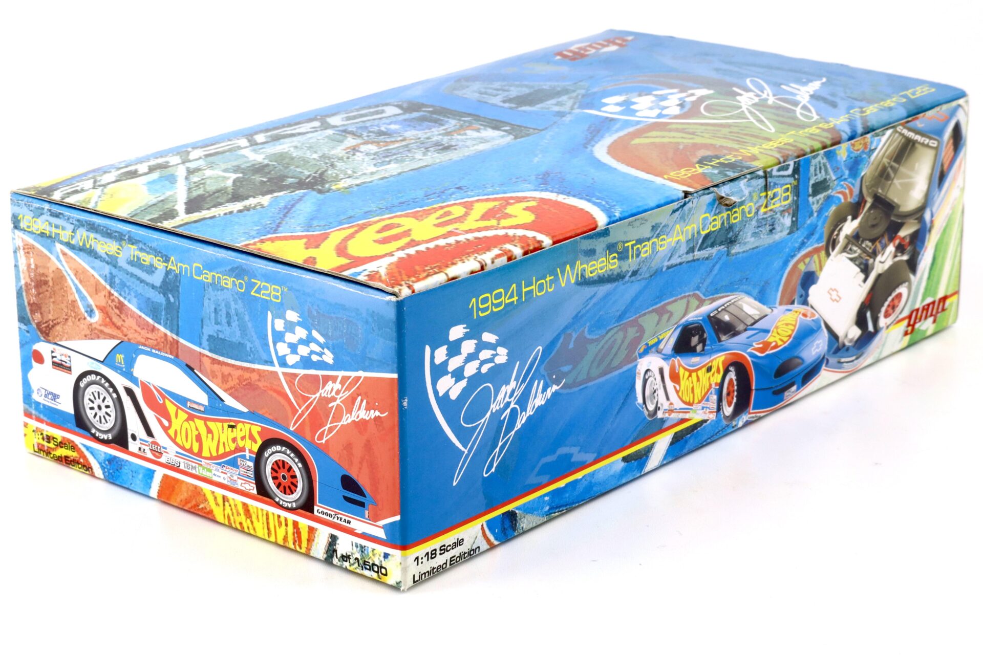 1:18 GMP 1994 Chevrolet Camaro Trans-Am Z28 Hot Wheels Jack Baldwin #1