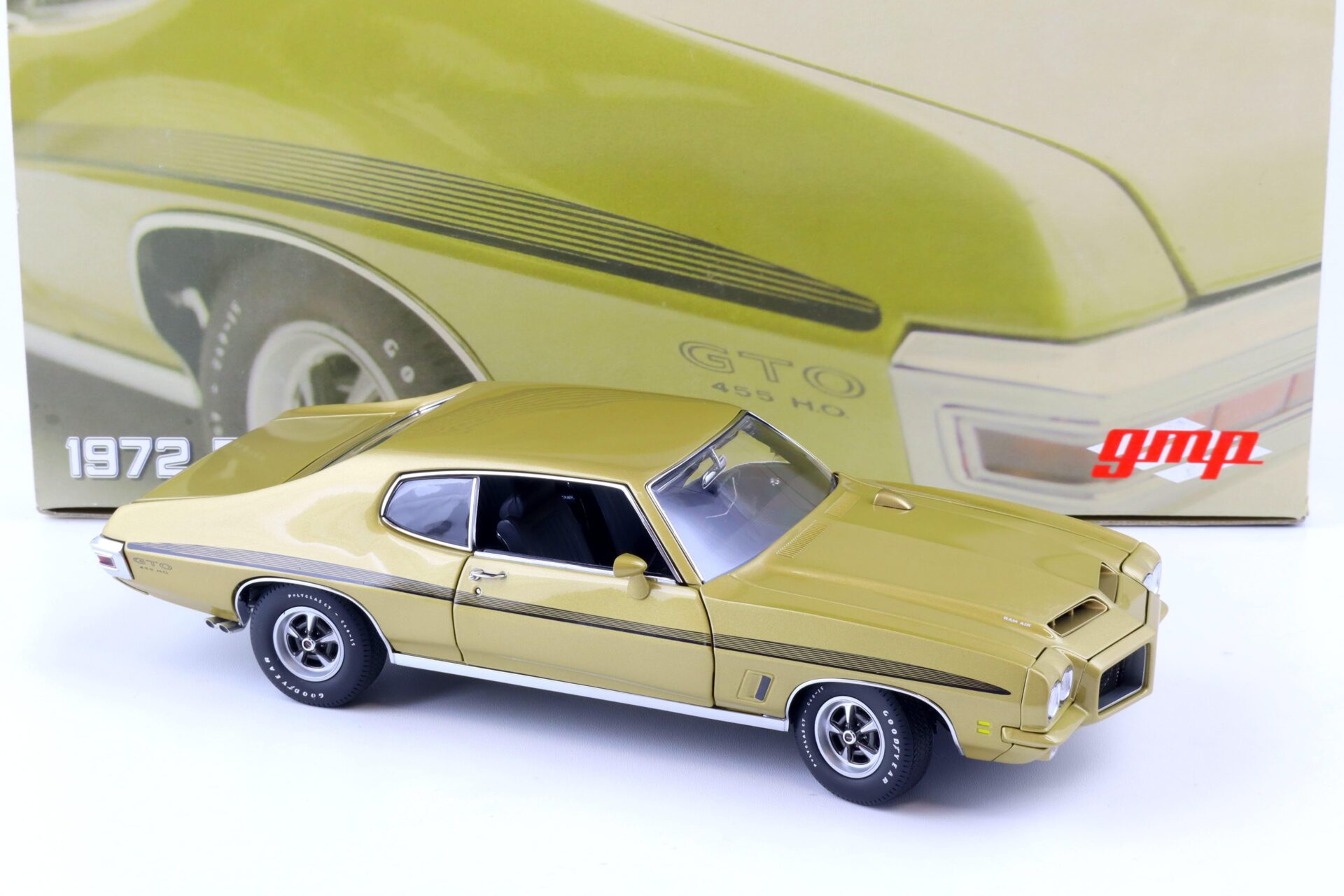 1:18 GMP 1972 Pontiac GTO Coupe gold metallic 8045
