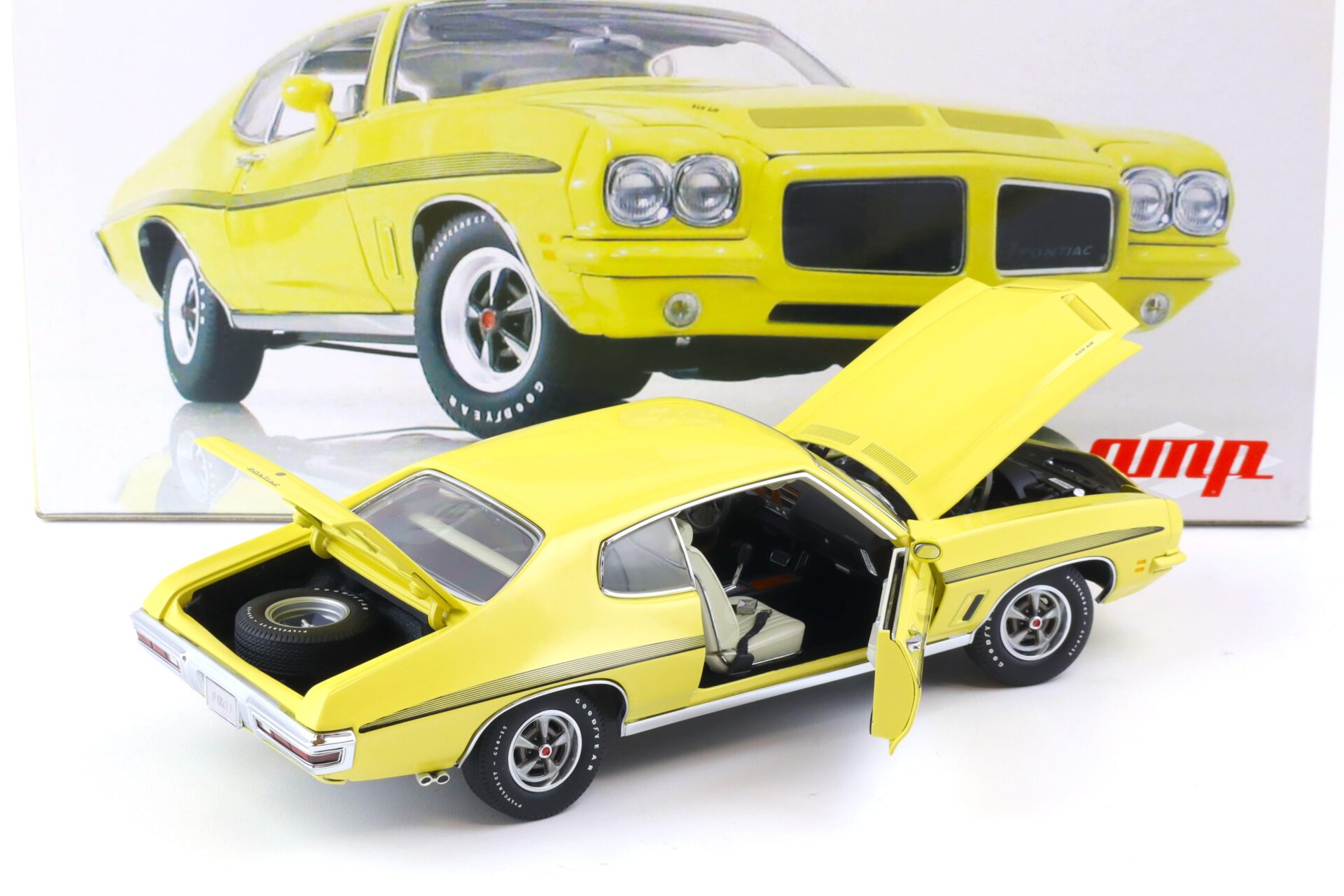 1:18 GMP 1972 Pontiac Lemans Coupe yellow 8048