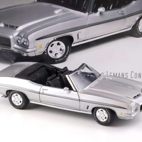 1:18 GMP 1972 Pontiac Lemans Convertible silver metallic 8049