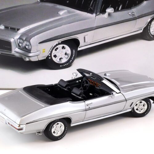 1:18 GMP 1972 Pontiac Lemans Convertible silver metallic 8049