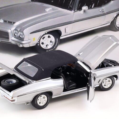 1:18 GMP 1972 Pontiac Lemans Convertible silver metallic 8049