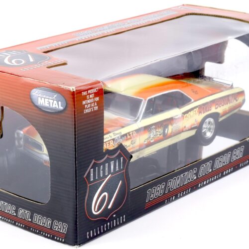 1:18 Highway61 Pontiac GTO Drag Car 1966 Farmer Arnie Beswick 50024