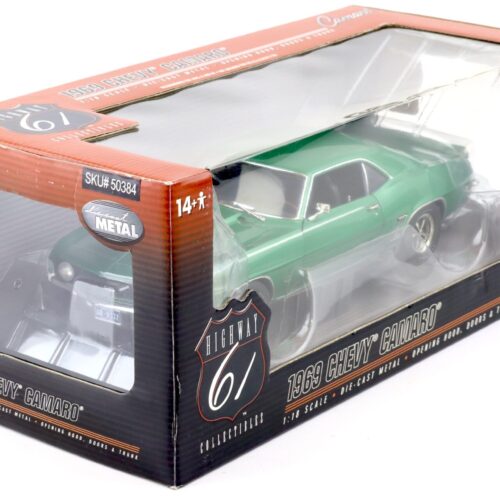 1:18 Highway61 Chevrolet Camaro SS 396 Coupe green metallic 50384