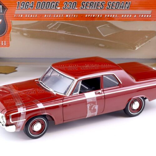 1:18 Highway61 Dodge 330 Series Sedan 1964 dark red 50047