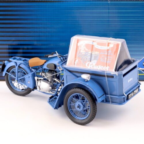1:10 Solido Peugeot Triporteuer 55 TN Pub 1952 blue