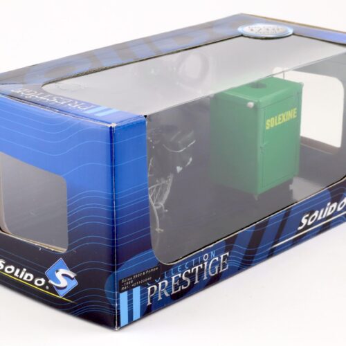 1:10 Solido Solex 3800 black + Pompe Zapfsäule green 1966