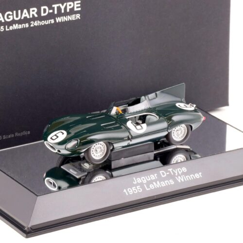 1:43 AUTOart Jaguar D-TYPE 1955 LeMans 24h Winner J.M. Hawthorn/ Bueb #6