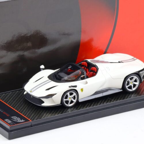 1:43 BBR Ferrari SP3 Daytona Serie Icona Bianco Italia matt white - Limited 300 pcs.