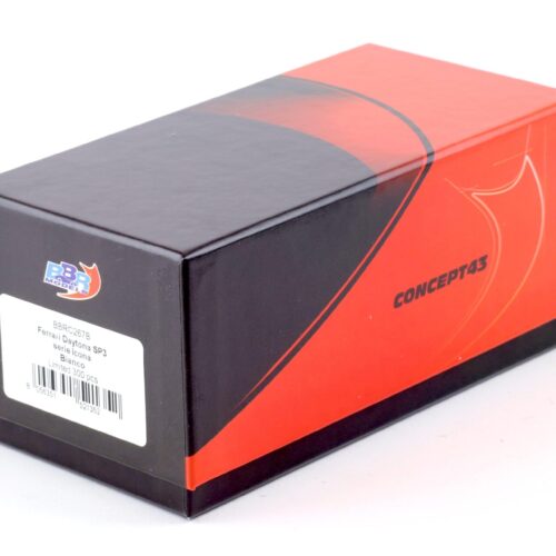 1:43 BBR Ferrari SP3 Daytona Serie Icona Bianco Italia matt white - Limited 300 pcs.