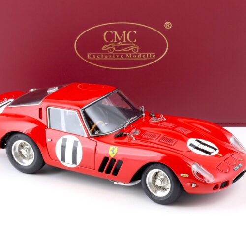 1:18 CMC Ferrari 250 GTO RHD 1000 km Paris 1962 Montlhery #11 Surtess/ Parkes M-249