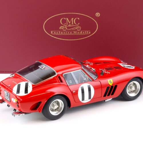 1:18 CMC Ferrari 250 GTO RHD 1000 km Paris 1962 Montlhery #11 Surtess/ Parkes M-249