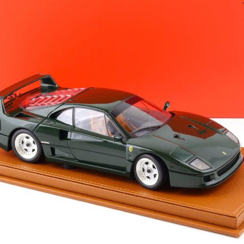 1:18 BBR Kyosho Ferrari F40 by GTO Motor Saronno Verde Abetone with Showcase - Limited 300 pcs.