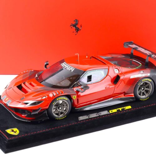 1:18 BBR Ferrari 296 GT3 Rosso Corsa red 2022 - Limited 449 pcs.