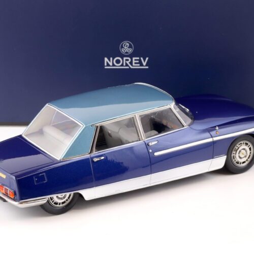 1:18 Norev Citroen DS 21 Lorraine 1969 dark & light blue - Limited 300 pcs.
