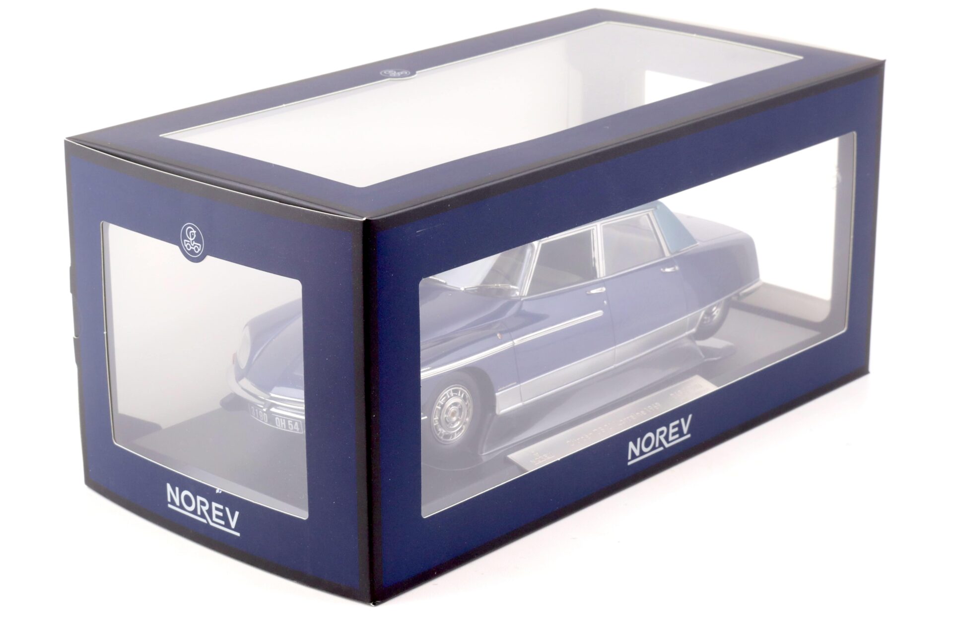 1:18 Norev Citroen DS 21 Lorraine 1969 dark & light blue - Limited 300 pcs.