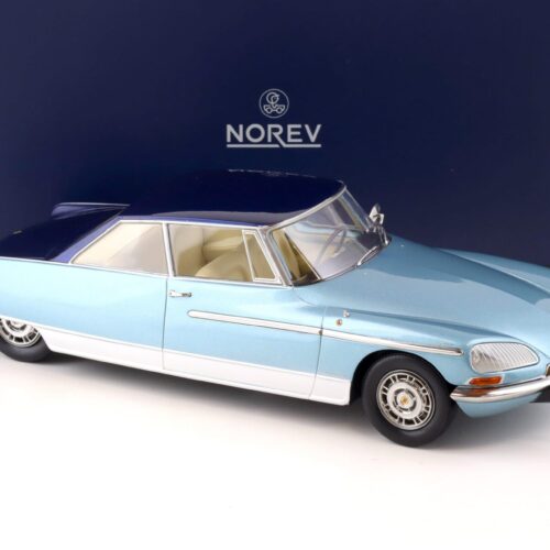 1:18 Norev Citroen DS 21 Le Leman 1968 light & dark blue - Limited 300 pcs.