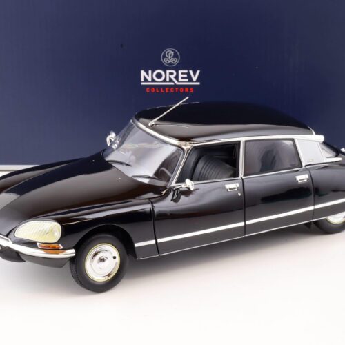 1:18 Norev Citroen DS 23 Pallas 1972 black/ grey interior 181580