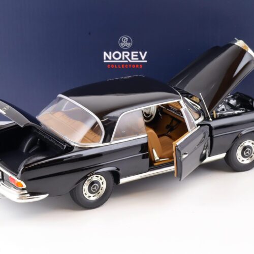 1:18 Norev Mercedes 280 SE CoupÃ© 1969 black 183432