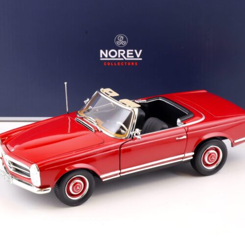 1:18 Norev Mercedes 280 SL Pagode (W113) Cabriolet 1969 red 183520
