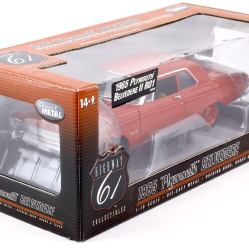 1:18 Highway61 Plymouth Belvedere II R01 - 1965 red 50595