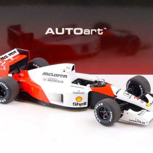 1:18 AUTOart McLAREN Honda MP4/6 Japanese GP 1991 G.Berger #2 with McLAREN Logo 89151
