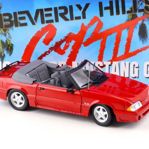 1:18 GMP 1991 Ford Mustang GT Convertible red Beverly Hills Cop III Axel Foley 18998