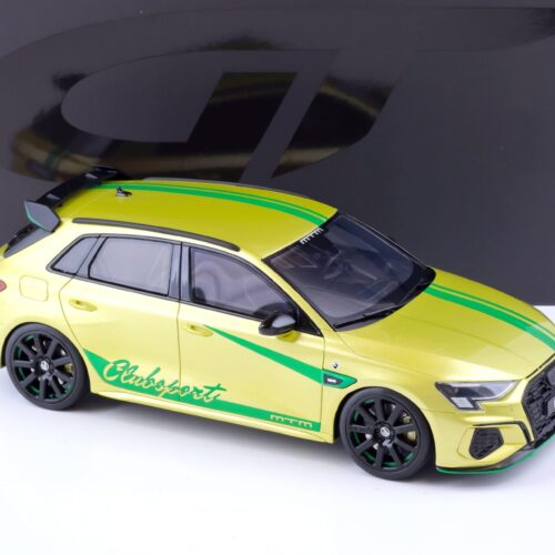1:18 GT Spirit GT891 Audi S3 MTM Clubsport yellow metallic/ green accents 2022