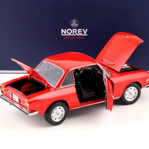 1:18 Norev Lancia Fulvia 1600 HF Lusso 1971 red - Limited Edition 1000 pcs.