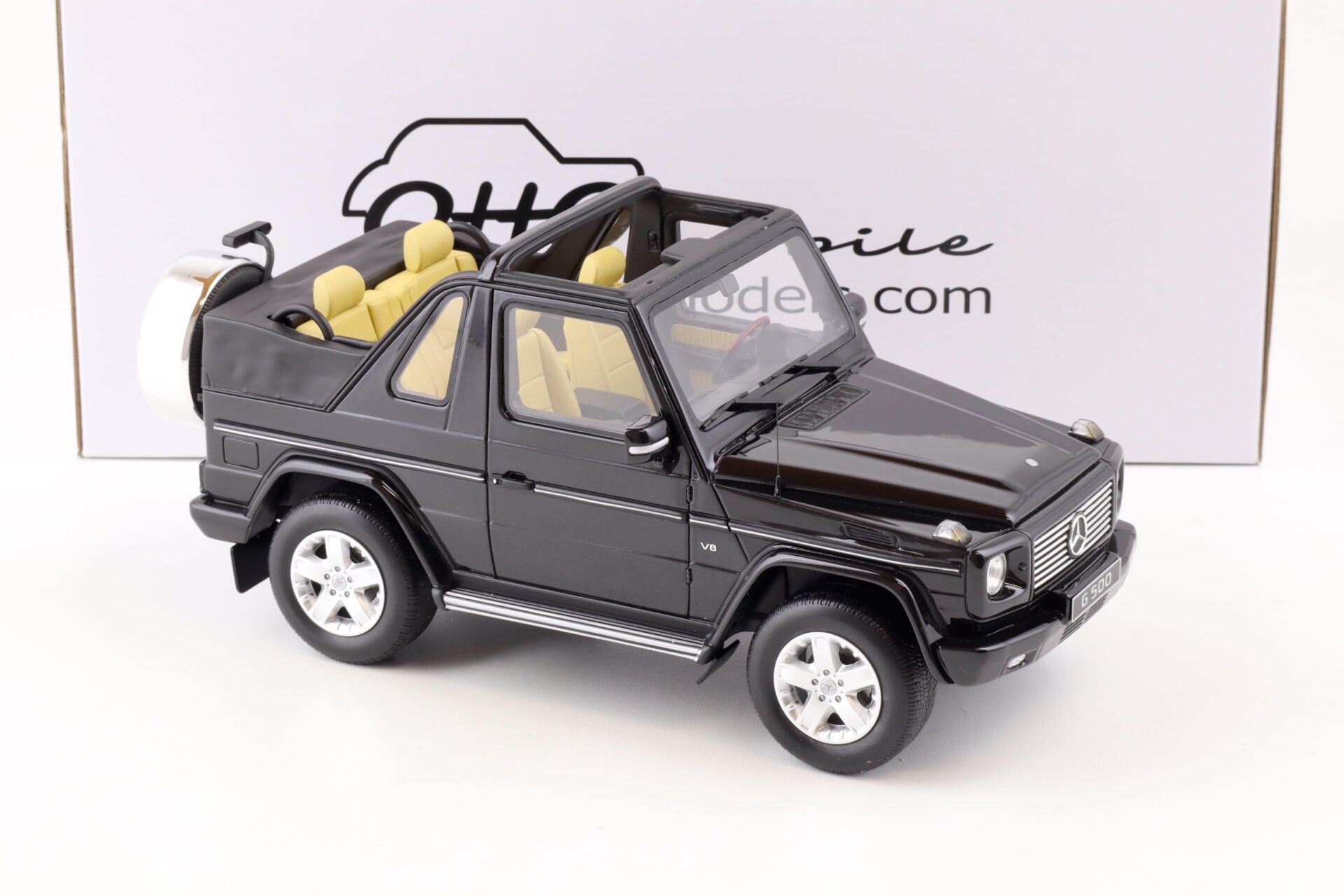 1:18 OTTO mobile OT1040 Mercedes G-Class G500 Convertible black 2007