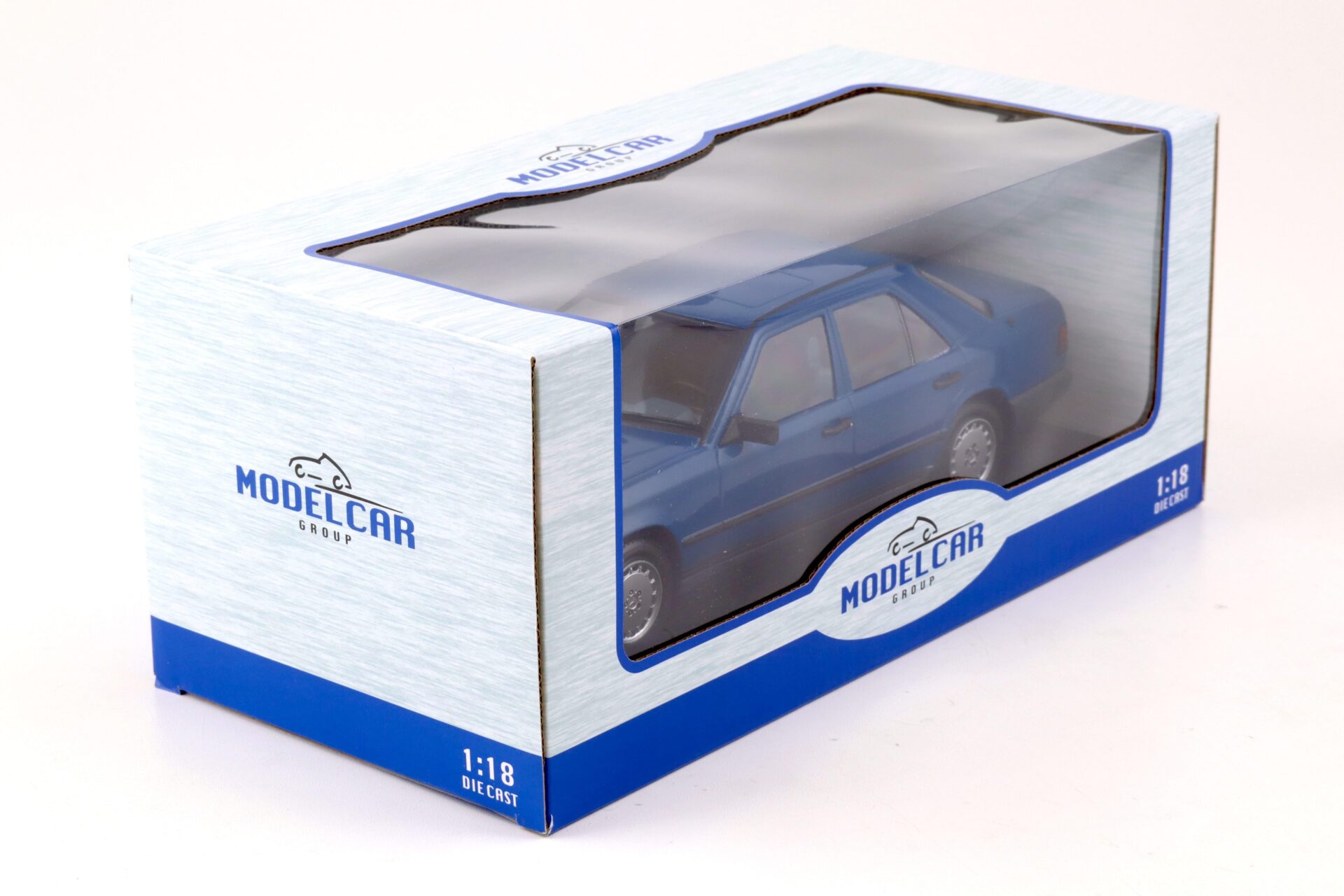 1:18 MCG Mercedes 260E (W124) Limousine blue 1984