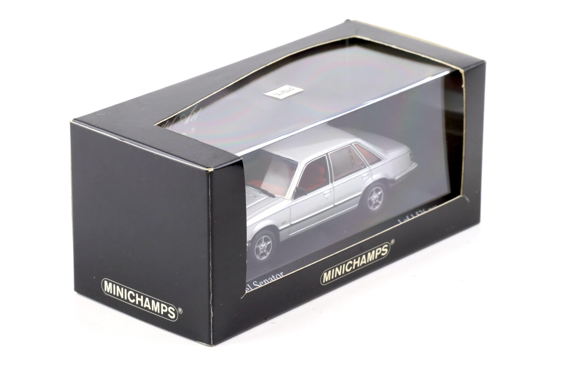 1:43 Minichamps Opel Senator A Sedan 1980 Astros silver