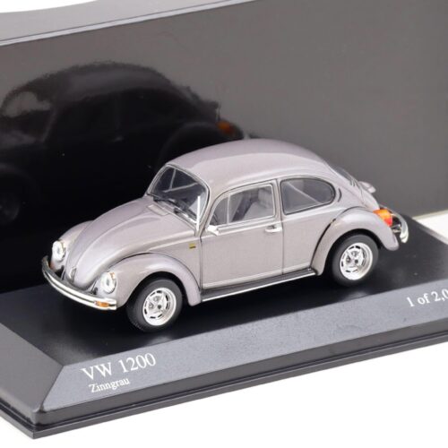 1:43 Minichamps VW Käfer 1200 Zinn grey metallic 1983